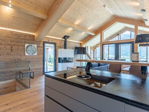 House | Private kitchen - Superior Holiday Home With Sauna (Haus)