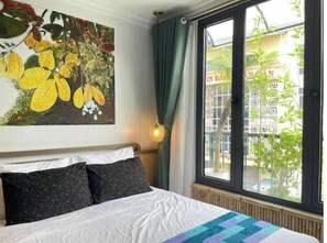 1 chambre, bureau, fer et planche à repasser, Wi-Fi gratuit
