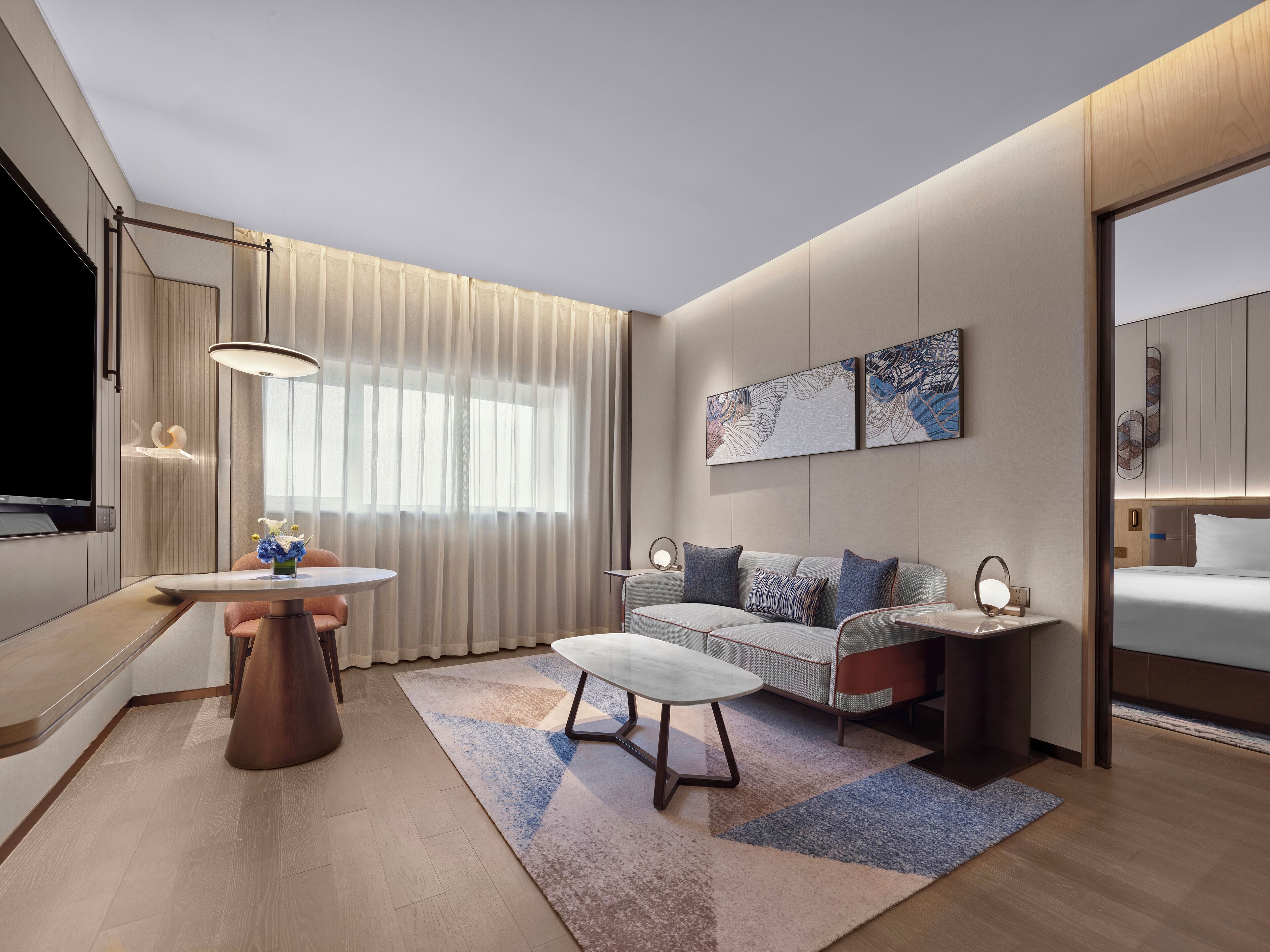 Twin One Bedroom Suite Executive Tower | Kameruitzicht