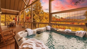 Bain à remous extérieur