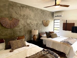 2 bedrooms, desk, iron/ironing board, free WiFi