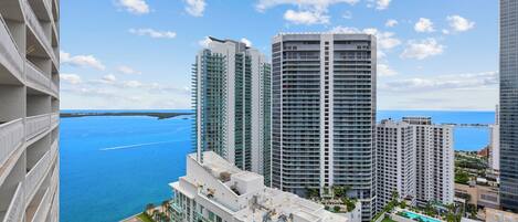 Deluxe Apartment, City View, Oceanfront | City view