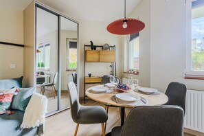 Living room - P&O Apartments Szajnowicza (Warsaw)