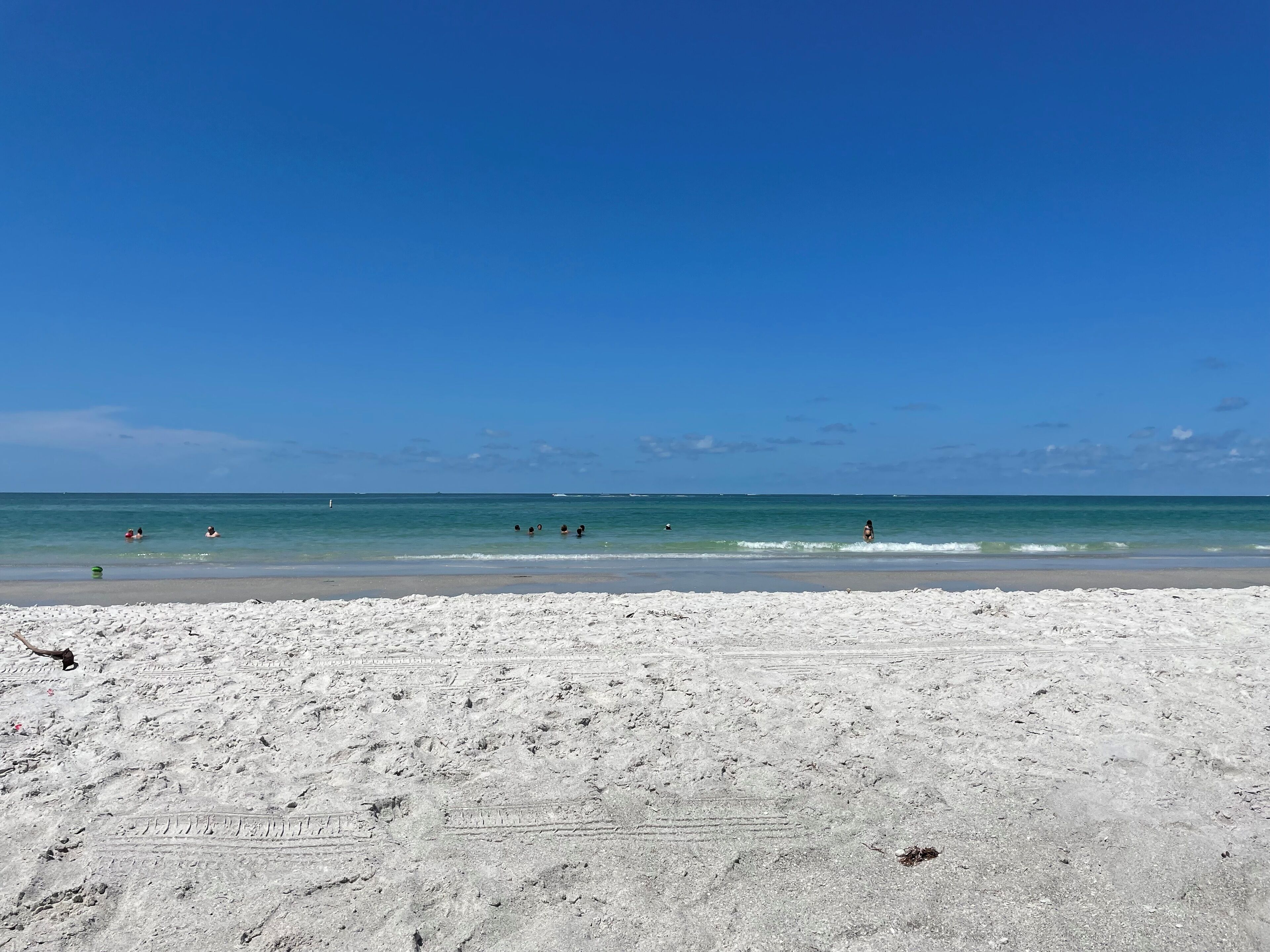 Sun-loungers, beach towels