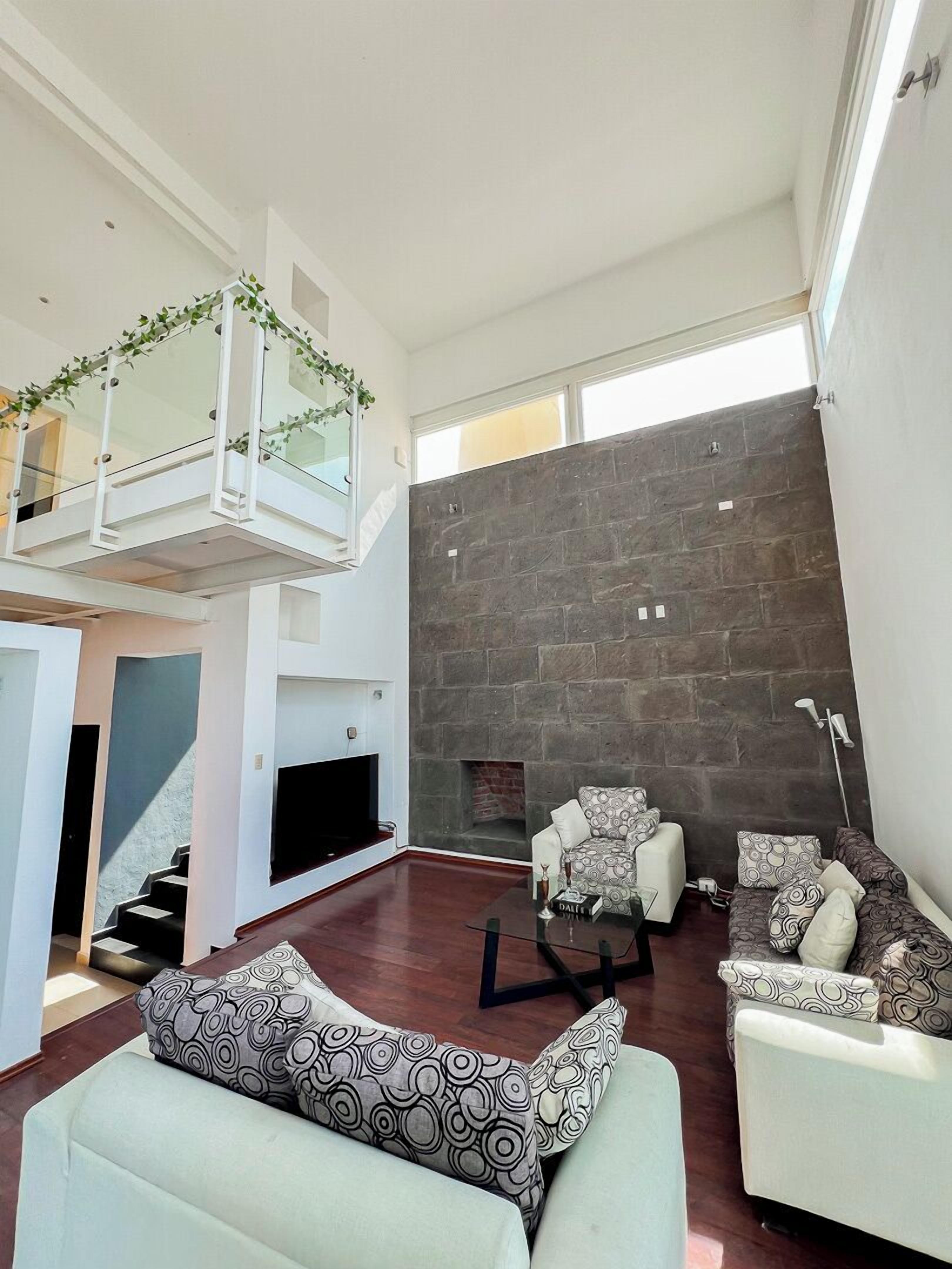 Familienhaus, Stadtblick | Wohnzimmer