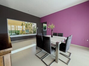 Familienhaus, Stadtblick | Esszimmer