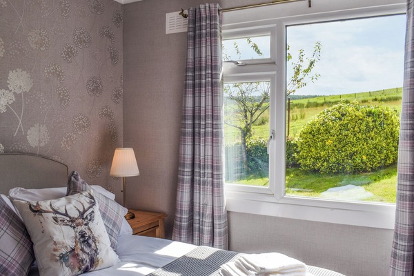Double bedroom | LilyBank Cottage, Pinmore, near Girvan