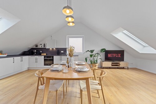 Design loft | near old town | parking lot | 84 m²