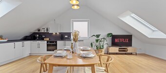 Design loft | near old town | parking lot | 84 m²