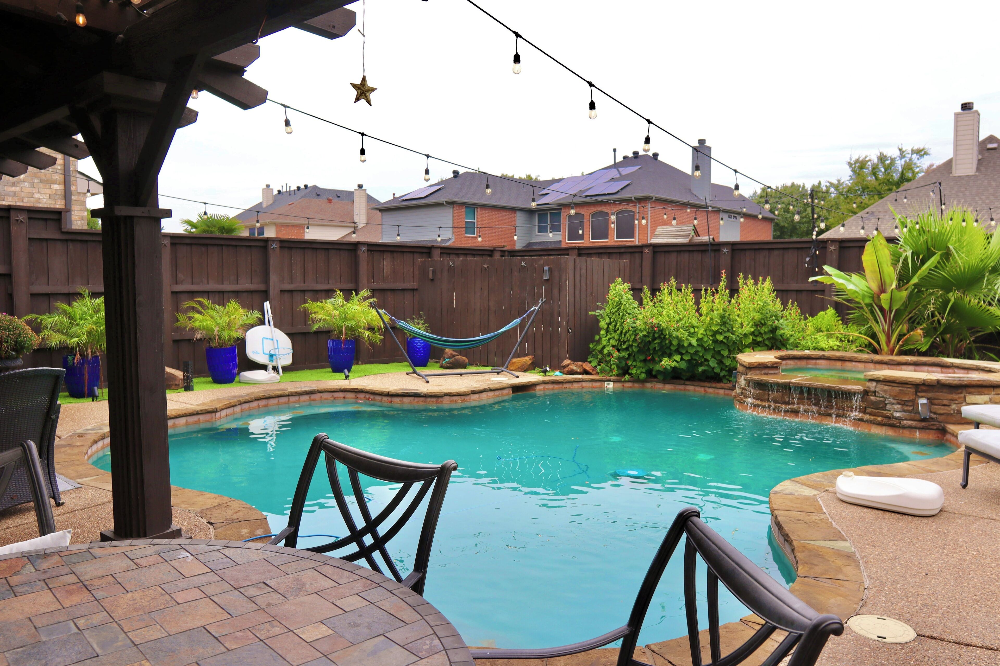 Alberca al aire libre 