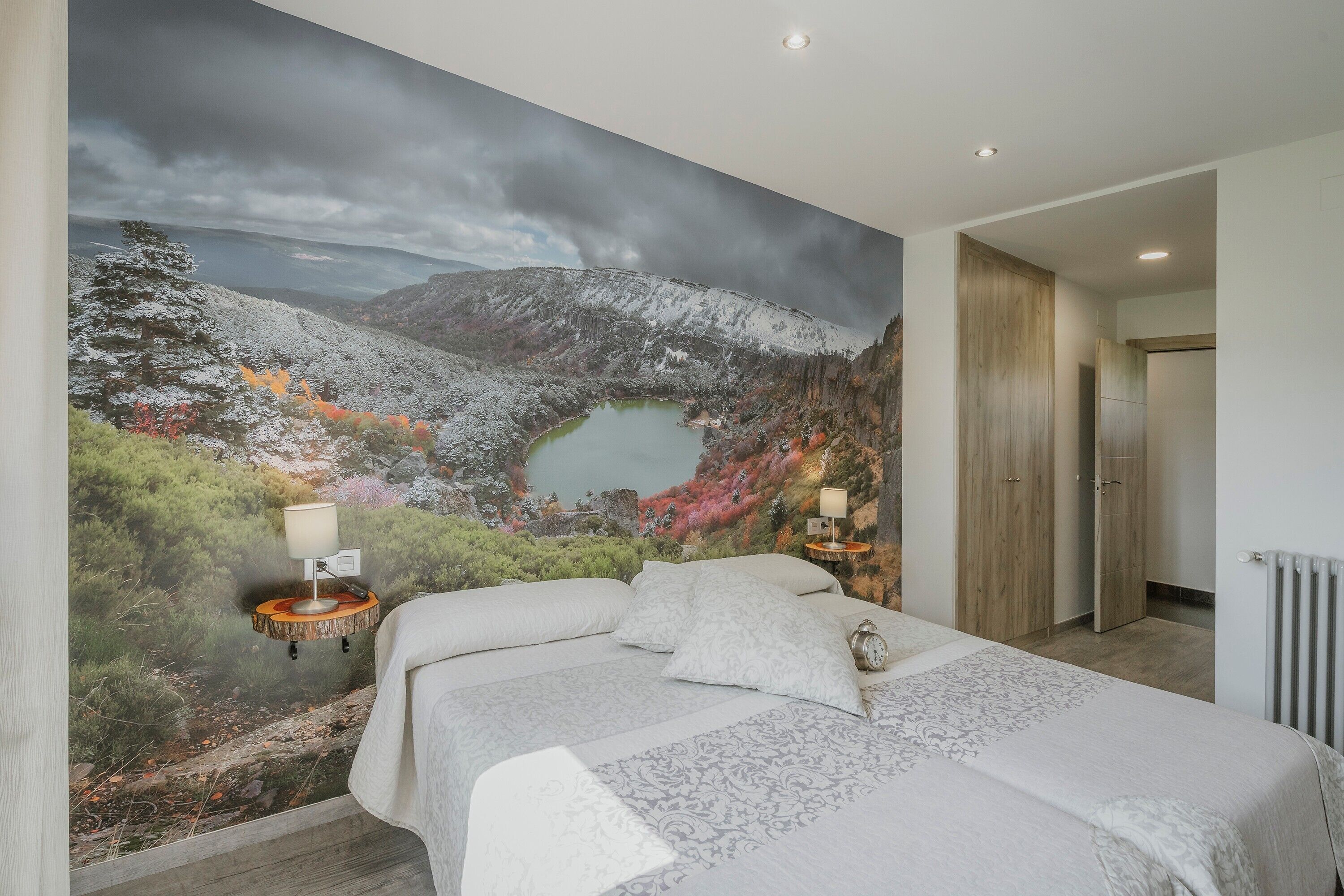 5 dormitorios, tabla de planchar con plancha, wifi gratis y ropa de cama