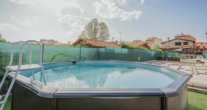 Country House 'La Puerta Del Río Lobos I' with Private Pool, Shared Terrace and Wi-Fi