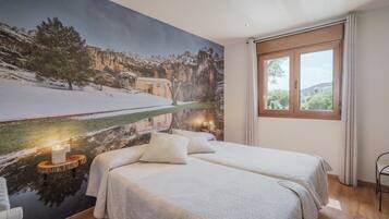 5 slaapkamers, een strijkplank/strijkijzer, gratis wifi, beddengoed