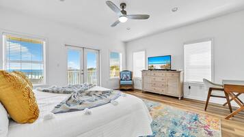 4 habitaciones, tabla de planchar con plancha, cuna de viaje y wifi