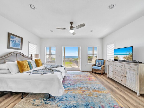 4 bedrooms, iron/ironing board, travel crib, WiFi