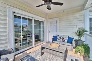 Terrace/patio - Magnolia Lake · 3BR Golf & Beach Getaway (Myrtle Beach)