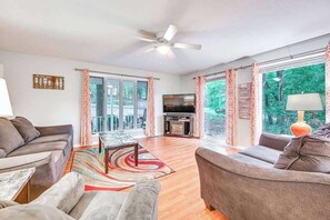 Televisie en een kantoor