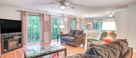 Televisión y oficina