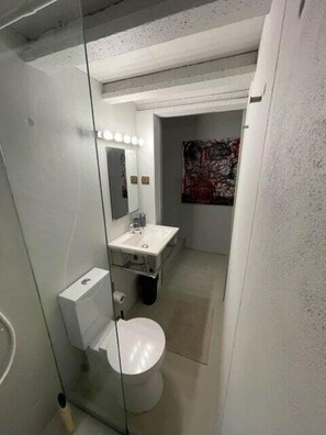 Shower, hair dryer, towels - LuxiStay Aliados - Central Historic Downtown Apt (Porto)