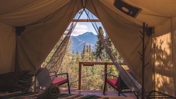 Spruce Tent | Mountain view