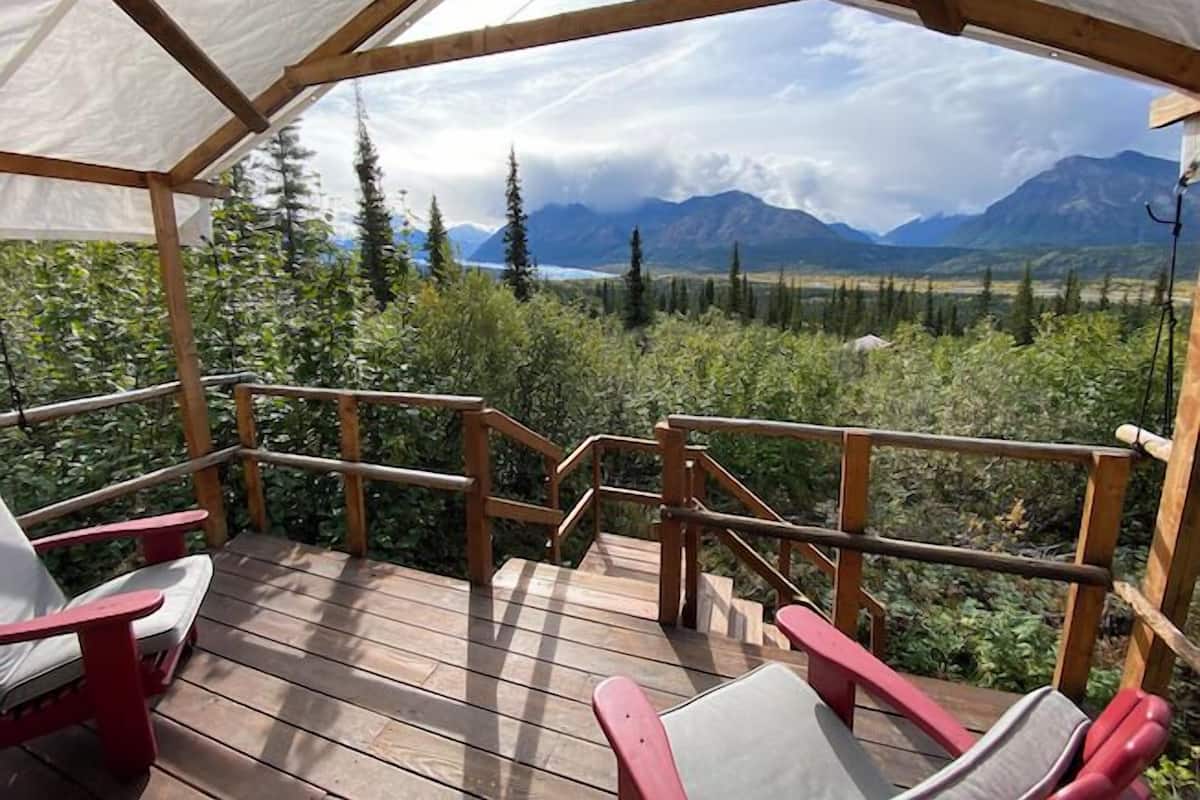 Matanuska Tent | Mountain view