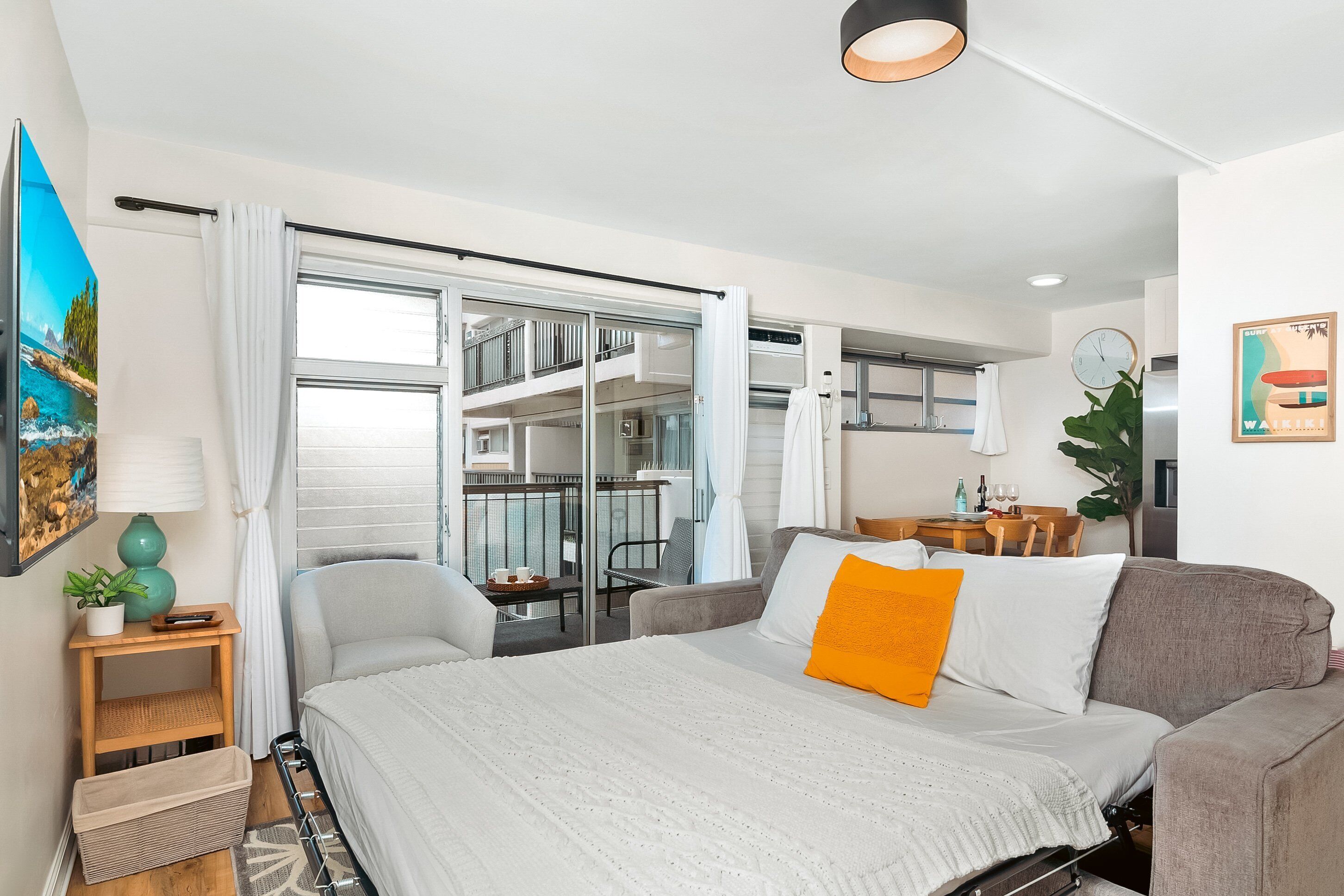 公寓, 2 间卧室 (0170 KW 1502) | 2 多间卧室、高档床上用品、熨斗/熨衣板、免费 WiFi