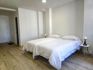 1 habitación, tabla de planchar con plancha, wifi gratis y ropa de cama 