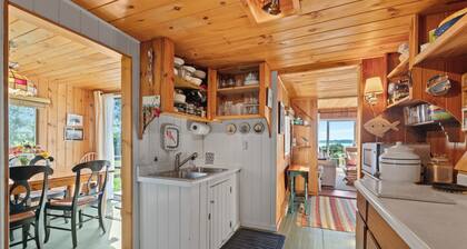 New! The Beach Pea 2 BR/1 BA Beachside bungalow feet from the Maine shore.