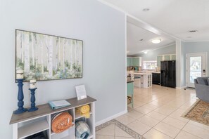 Interior - Pet-Friendly w/ Fenced Yard | Easy Beach Access + Walk to Shops (Tybee Island)