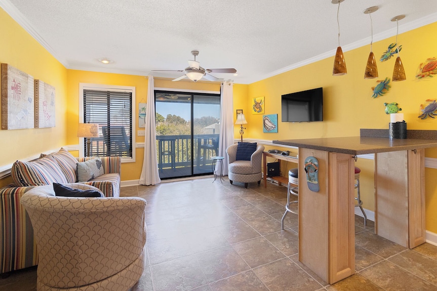 Ocean Views From The Balcony | Pools + Tennis Courts - Tybee Island, GA