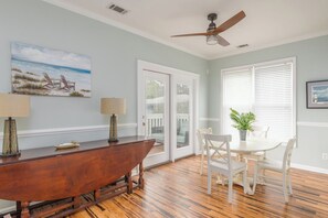 Dining - Marsh Haven | 3BR Coastal Getaway with Screened Porch & Peaceful Views (Tybee Island)