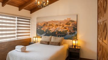 Wifi gratis y ropa de cama