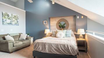 2 chambres, Wi-Fi, literie fournie