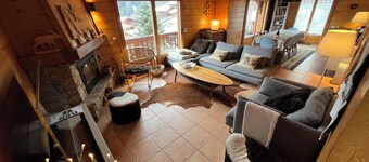 Chalet with open, soothing views, 5 mns from Morzine, ideal for families