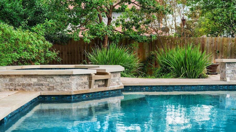 Incredible Heated Pool Tub Gameroom