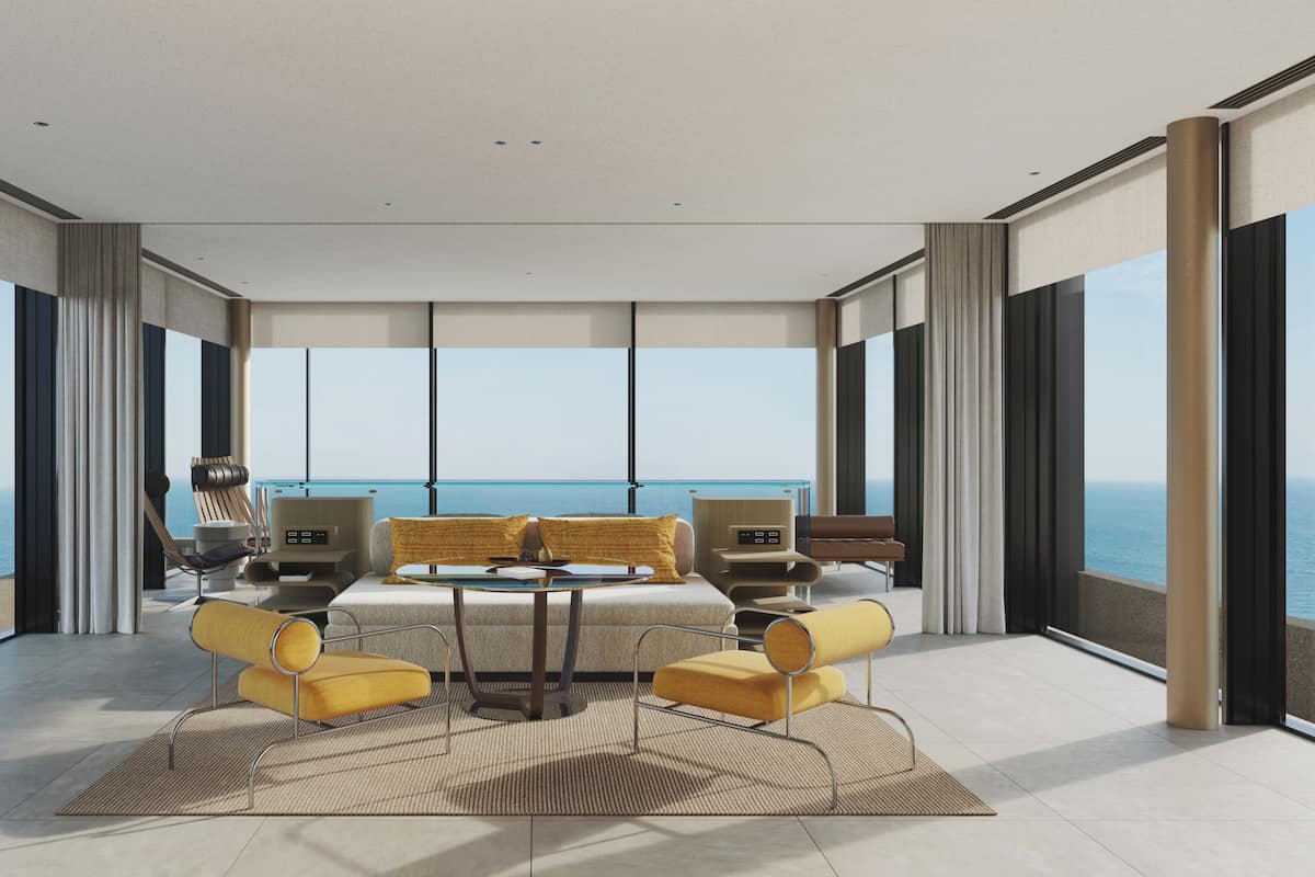 Glass House Suite King | Minibar, in-room safe, blackout drapes, free cribs/infant beds