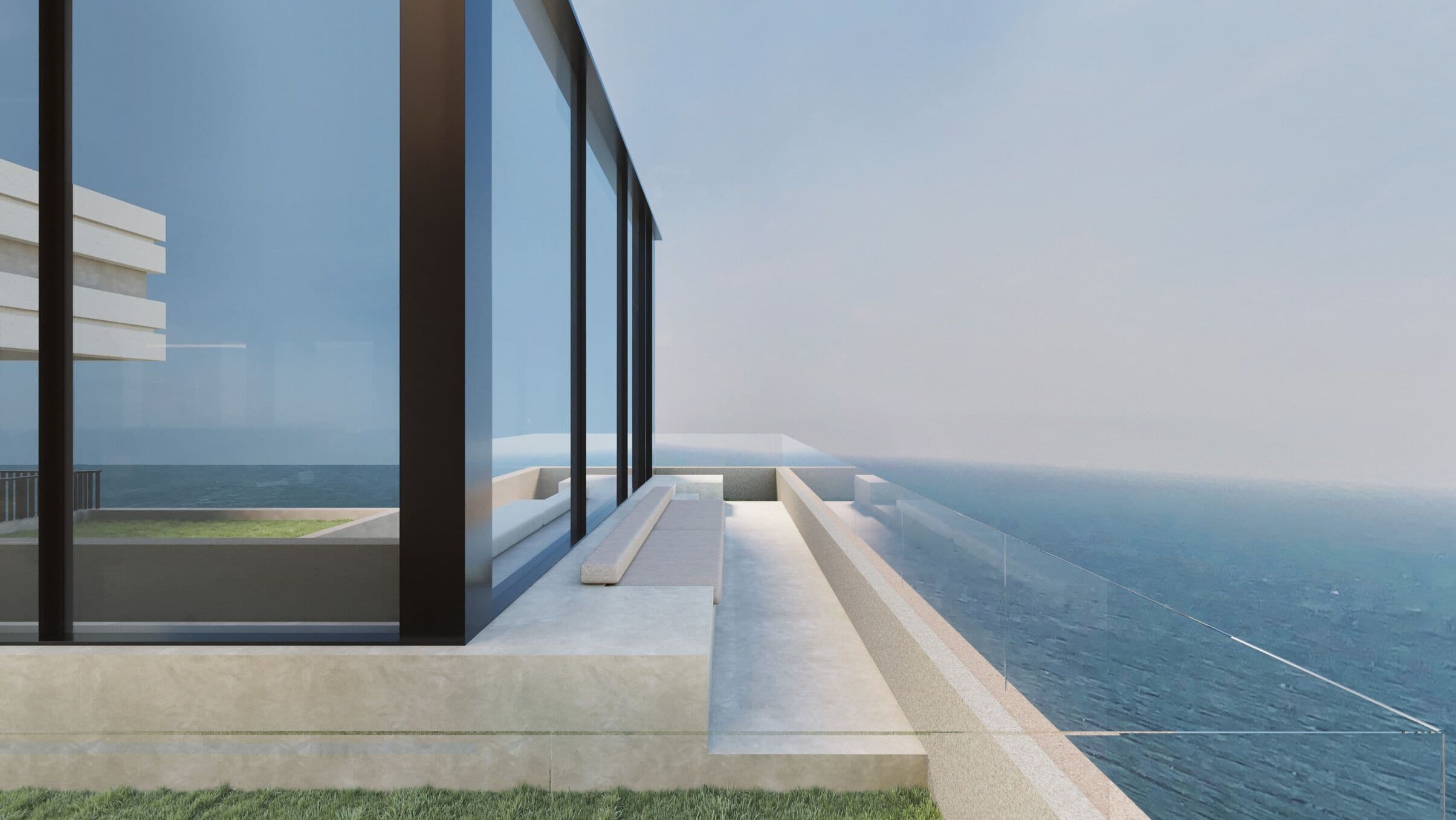 Suite, 1 kingsize-seng (Glass House) | Utsikt fra rommet