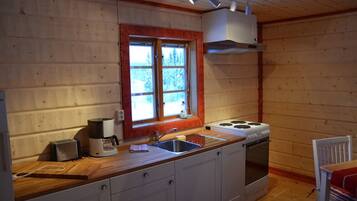 Réfrigérateur, four, cafetiÚre/bouilloire, grille-pain