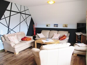 Living room - Friesenhaus in Dornumersiel (Dornum)