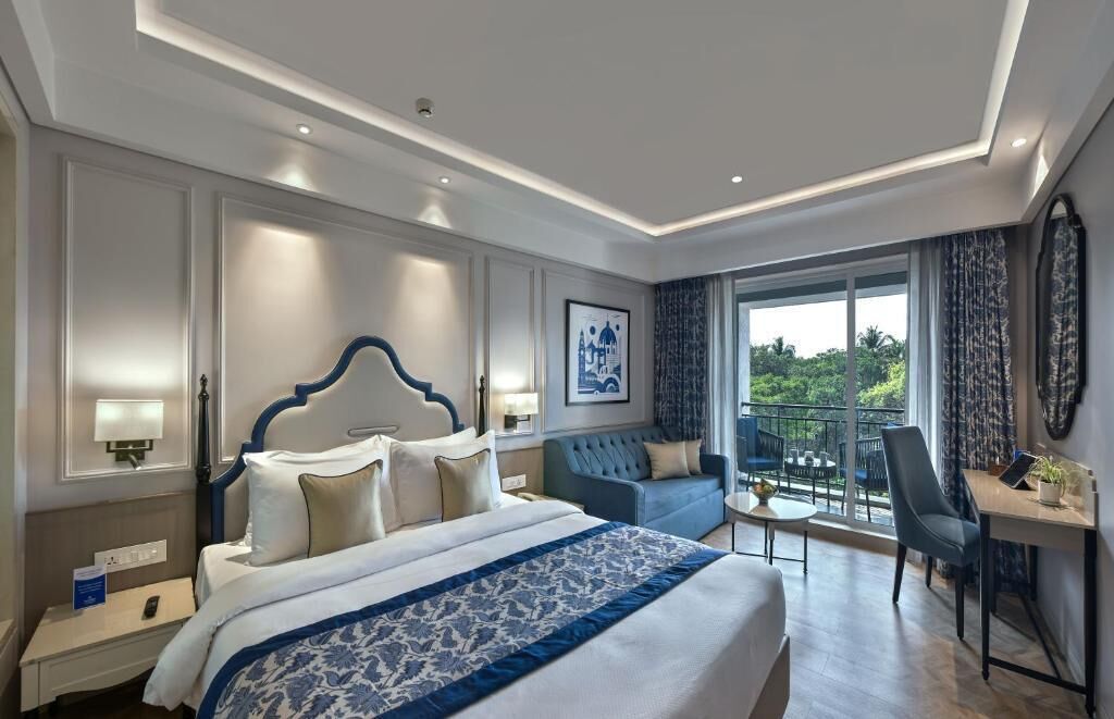 Premium bedding, down duvets, Select Comfort beds, minibar