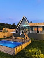 4 piscinas al aire libre