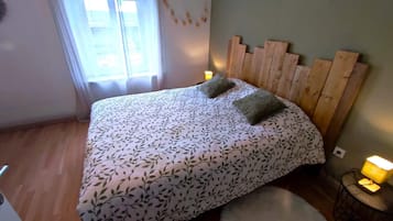 2 chambres, draps fournis