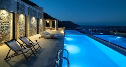 Ninemia Villa III Sea View to Spinalonga Bay