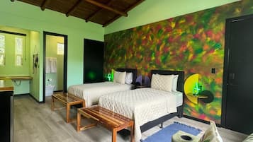 2 habitaciones y ropa de cama de alta calidad