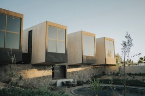 Voorkant van accommodatie