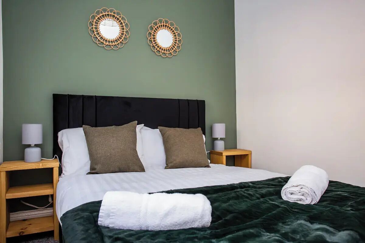 Casa, 2 habitaciones | Ropa de cama 