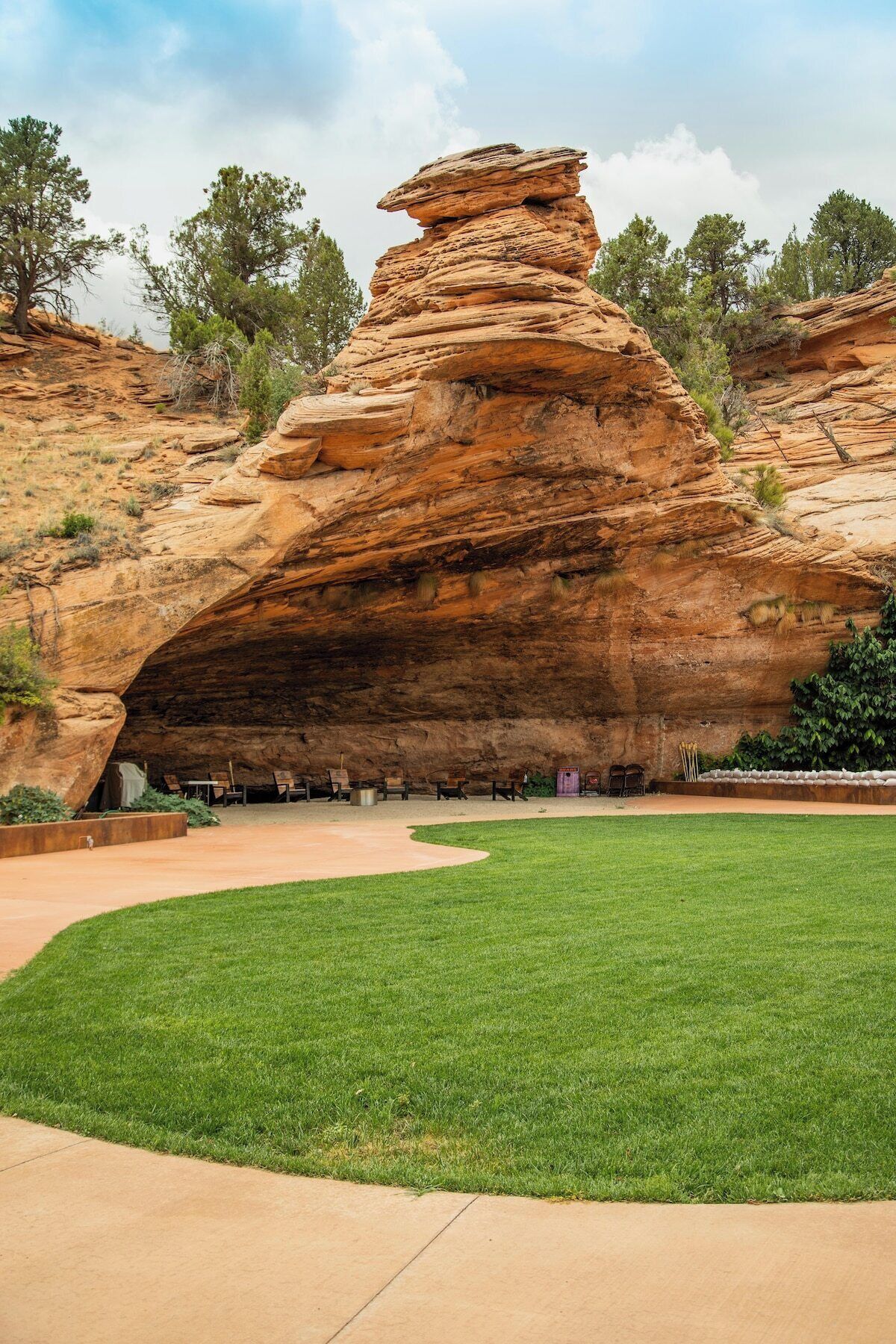 Overnattingsstedets uteområder