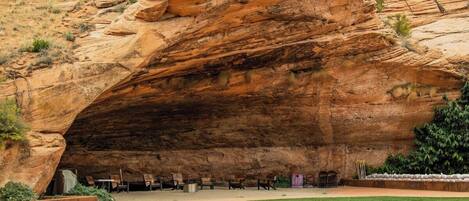 Enceinte de l’hébergement