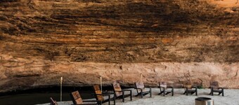 Stone House Suite with private bathhouse