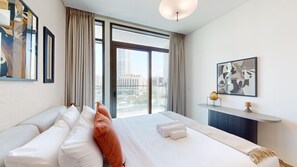 2 عدّة غرف نوم ومكواة/لوح كي وواي فاي مجانًا وملاءات أسرّة